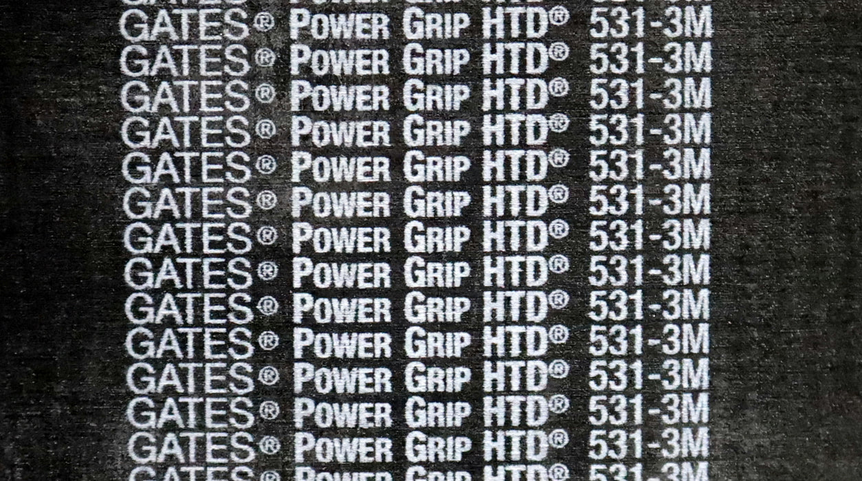 Bild des Artikels GATES-157mm-breiter-Zahnriemen-Timing-belt-3M-Breite-157mm-Länge-531mm