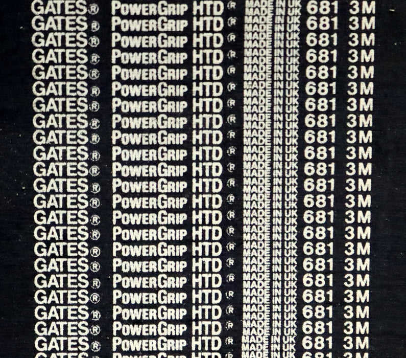 Bild des Artikels GATES-121mm-breiter-Zahnriemen-Timing-belt-3M-Breite-121mm-Länge-681mm