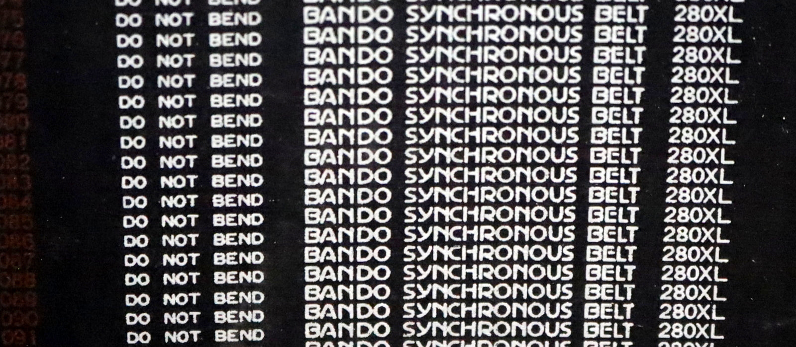 Bild des Artikels BANDO-405mm-breiter-Zahnriemen-Timing-belt-280XL-Breite-405mm-Länge-711,2mm