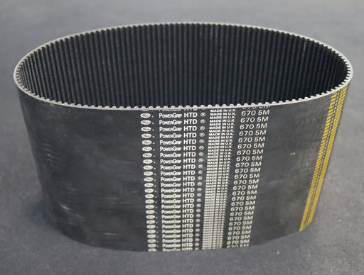 Bild des Artikels GATES-150mm-breiter-Zahnriemen-Timing-belt-5M-Breite-150mm-Länge-670mm