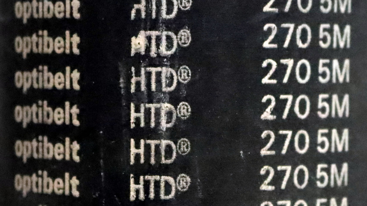 Bild des Artikels OPTIBELT-104mm-breiter-Zahnriemen-Timing-belt-5M-Breite-104mm-Länge-270mm