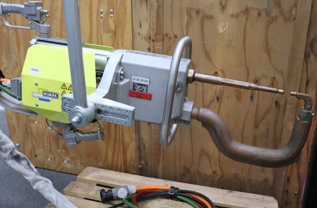 Bild des Artikels NIMAK-ClassicGun-130kW-Handzange-z.-Punktschweißen-CHN41/AG/130MF/1060-007/70-50