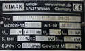 Bild des Artikels NIMAK-ClassicGun-Handzange-z.-Punktschweißen-L193T/AI/75MF/1500-019/25-20-75kW
