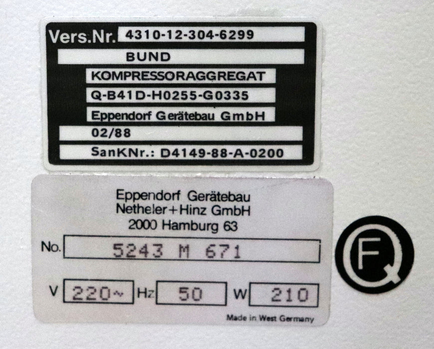 Bild des Artikels EPPENDORF-Elektrolyt-Messplatz-MFM-6351-mit-Flammen-Photometer-6343-N-350