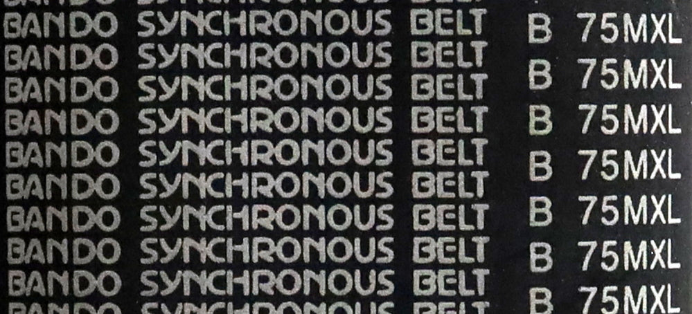 Bild des Artikels BANDO-206mm-breiter-Zahnriemen-Timing-belt-75MXL-Breite-206mm-Länge-190,5mm