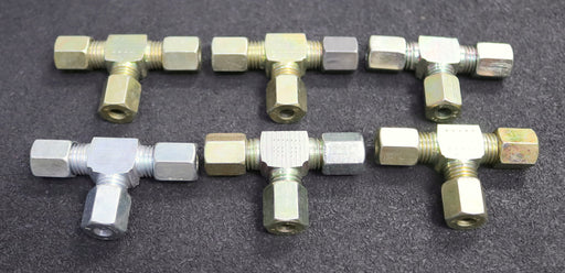 Bild des Artikels ERMETO-6x-T-Verschraubung-Typ:-T-06-ZL-außenØ-11,8mm-innenØ-7mm-EO2-PN315