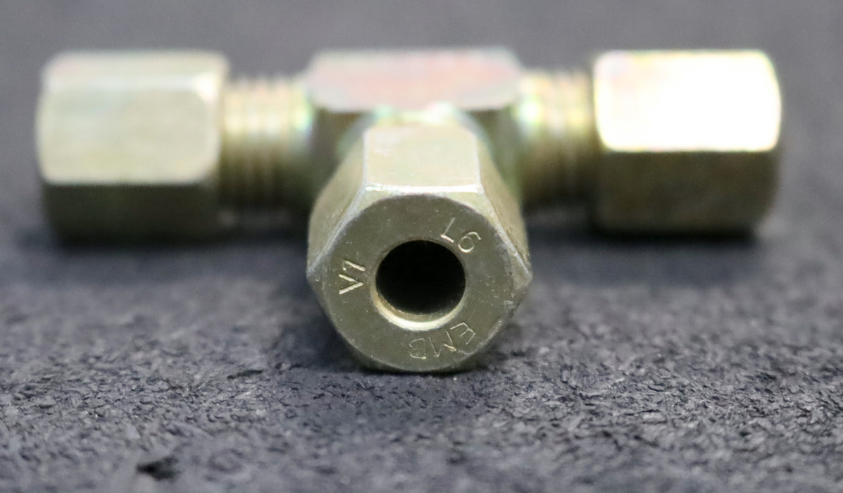 Bild des Artikels ERMETO-6x-T-Verschraubung-Typ:-T-06-ZL-außenØ-11,8mm-innenØ-7mm-EO2-PN315