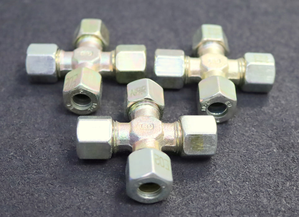 Bild des Artikels ERMETO-3x-Kreuz-Verschraubung-Typ:-K-10-ZL-außenØ-16mm-innenØ-10mm-EO2-PN250