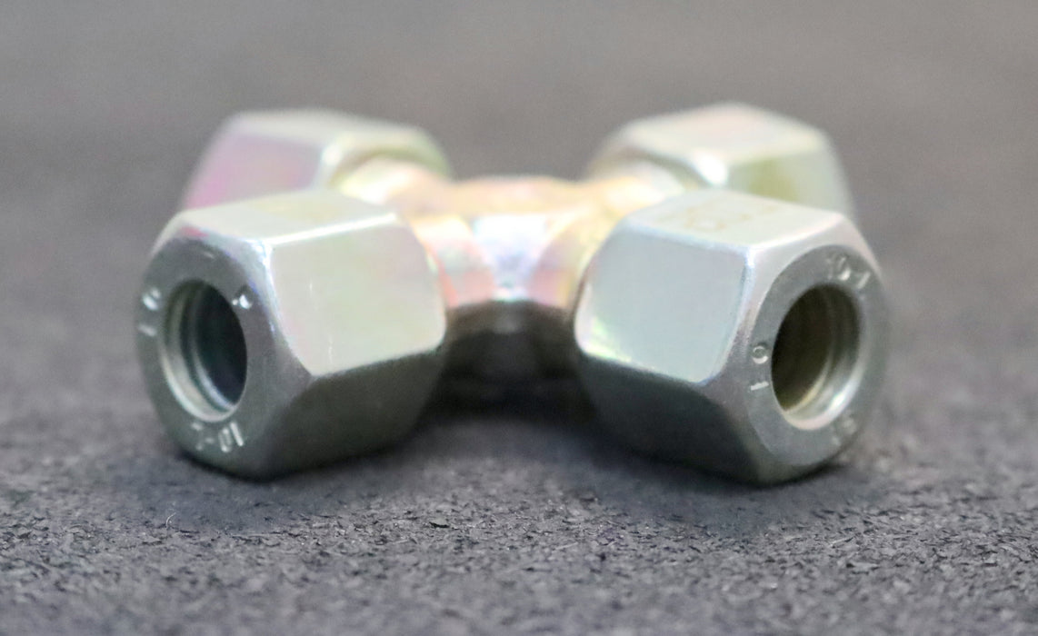 Bild des Artikels ERMETO-3x-Kreuz-Verschraubung-Typ:-K-10-ZL-außenØ-16mm-innenØ-10mm-EO2-PN250