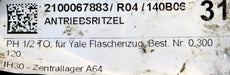 Bild des Artikels YALE-Antriebsritzel-für-YALE-Flaschenzug-Modell-PH-1/2-TO-Best.Nr.-0-300-120