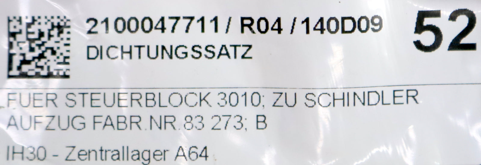 Bild des Artikels INGERSOLL-RAND-Dichtungssatz-für-Steuerblock-301-AG1-42-5-Vane-pack-unbenutzt