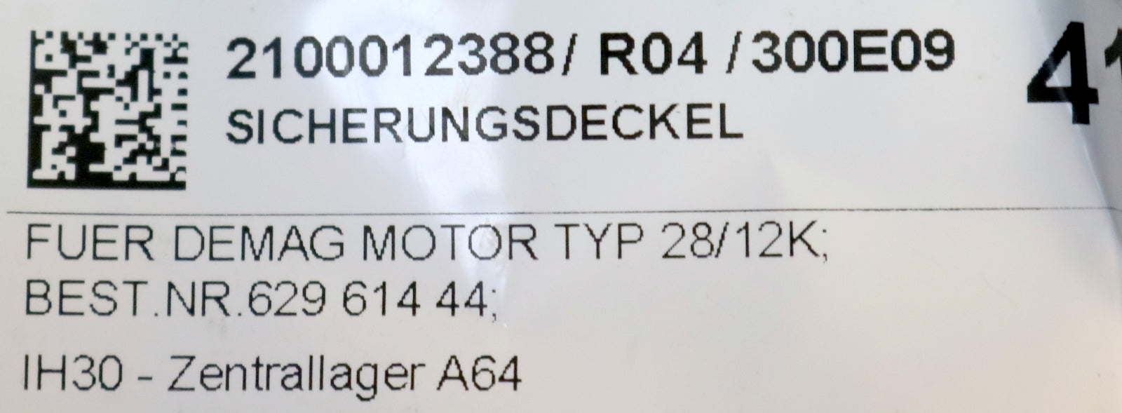 Bild des Artikels DEMAG-Jalousie-für-DEMAG-Elektromotor-28/12K-ID-05971984-unbenutzt