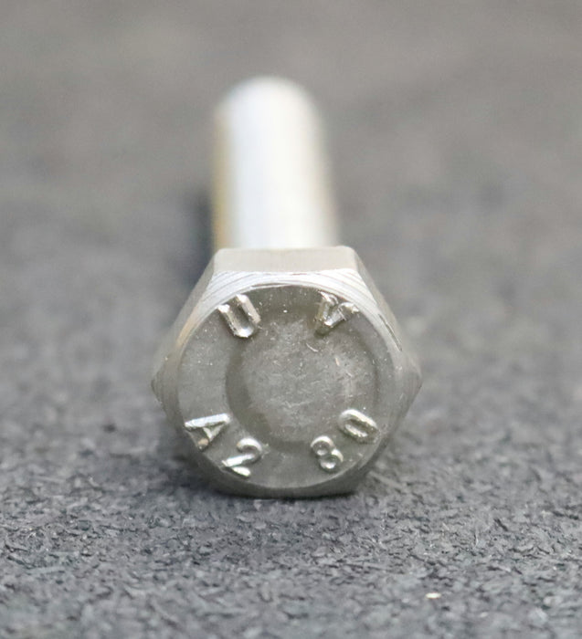 Bild des Artikels 50x-Edelstahl-Sechskantschraube-M12x70-nach-DIN933-Gewinde-M12-unbenutzt