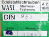 Bild des Artikels WASI-21x-Edelstahl-Sechskantschraube-M16x45-nach-DIN933-Gewinde-M16-unbenutzt