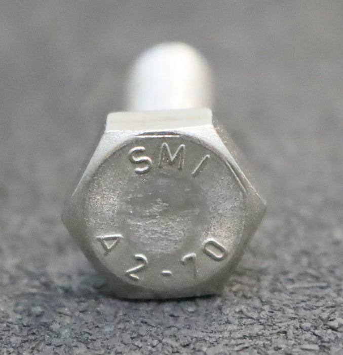 Bild des Artikels WASI-50x-Edelstahl-Sechskantschraube-M10x35-nach-DIN933-Gewinde-M10-unbenutzt