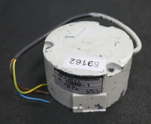 Bild des Artikels BAUER-Bremse-No.-1750420-1-Type-E-005-A-4-2,5Nm-24VDC-2,05A-Baujahr-25.3.1997