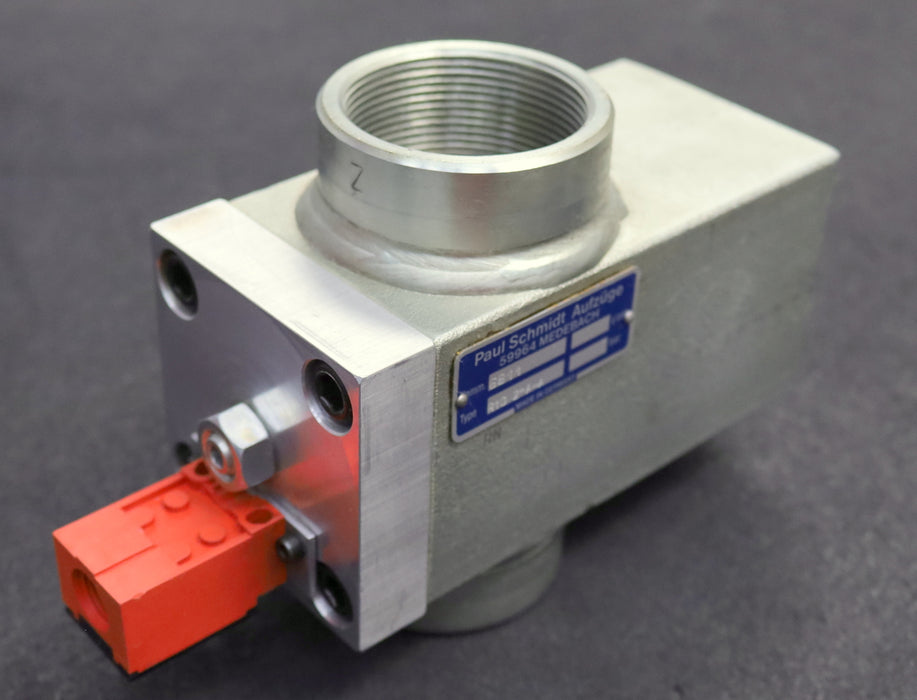 Bild des Artikels SCHMIDT-AUFZÜGE-Rohrbruchventil-Typ-R10-2"-A-A-NW50-210bar-+-BERNSTEIN-TI-UIZ-W