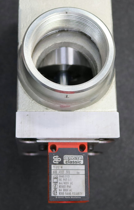 Bild des Artikels SCHMIDT-AUFZÜGE-Rohrbruchventil-Typ-R10-2"-A-A-NW50-210bar-+-BERNSTEIN-TI-UIZ-W