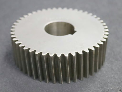 Bild des Artikels Zahnrad-502-P-N3/1-R4-46x2,58-Zähnezahl-46-Modul-m-=-2,58-Schrägverzahnt-links