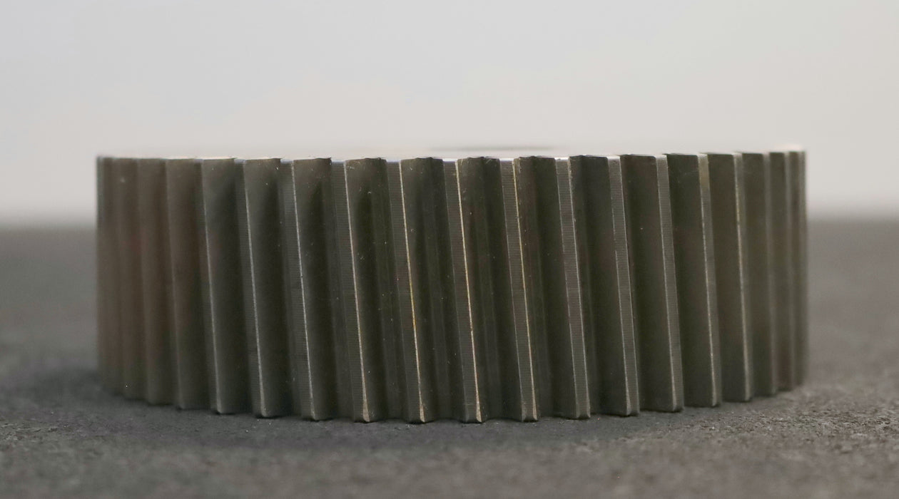 Bild des Artikels Zahnrad-502-P-N3/1-R4-46x2,58-Zähnezahl-46-Modul-m-=-2,58-Schrägverzahnt-links