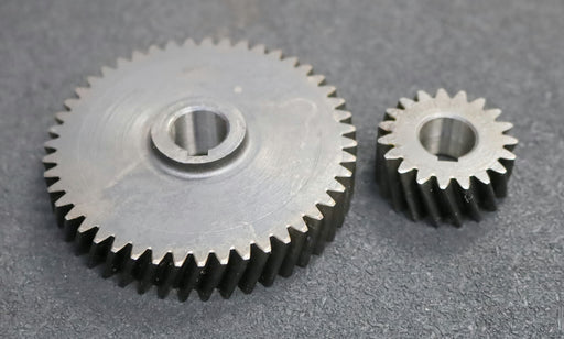 Bild des Artikels BAUER-Zahnradpaar-f.-BAUER-Getriebe-DO84-EZ-23/241---N0/1R2-47*1,5+N0/1R1-19*1,5
