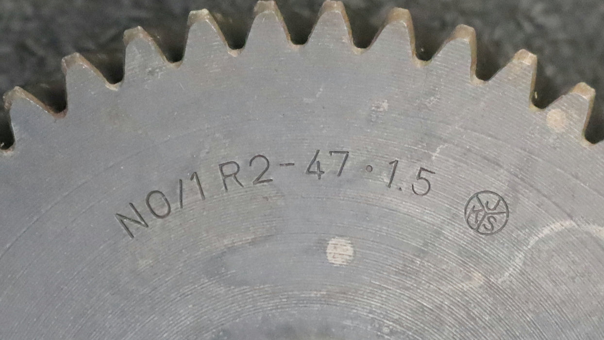 Bild des Artikels BAUER-Zahnradpaar-f.-BAUER-Getriebe-DO84-EZ-23/241---N0/1R2-47*1,5+N0/1R1-19*1,5