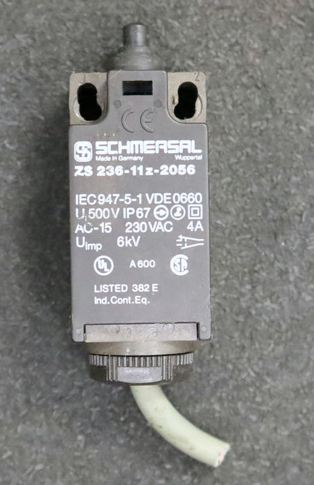Bild des Artikels SCHMERSAL-Endschalter-ZS236-11z-2056-IP67-230VAC-4A-6kV-gebraucht
