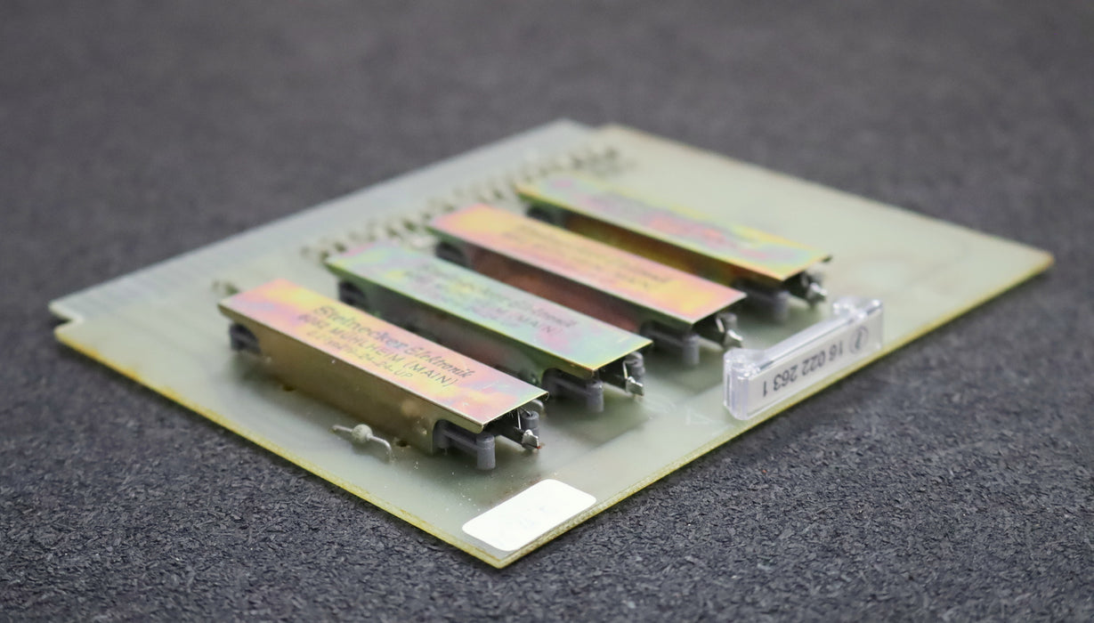 Bild des Artikels PITTLER-Platine-Art.Nr.-16-022-263-1-Platinen-Nr.-10-001-249-0/4-+-4-Relais-2.2