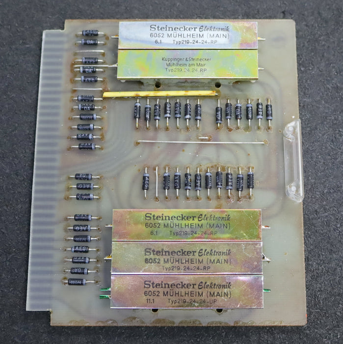 Bild des Artikels PITTLER-Platine-Art.Nr.-16-022-063-1-Platinen-Nr.-10-001-049-0/4-+-5-REED-Relais