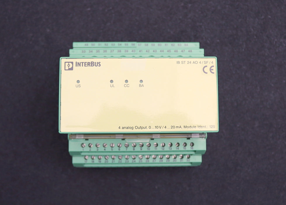 Bild des Artikels PHOENIX-CONTACT-IB-ST-24-AO-4/SF/4-ID-2750578-Analogausgabe-0-10V-4-20mA