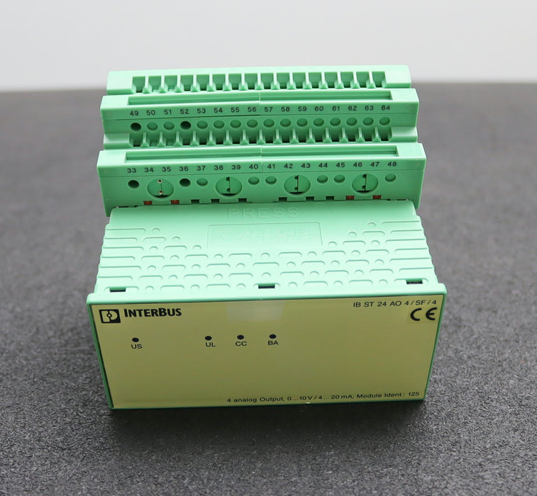 Bild des Artikels PHOENIX-CONTACT-IB-ST-24-AO-4/SF/4-ID-2750578-Analogausgabe-0-10V-4-20mA