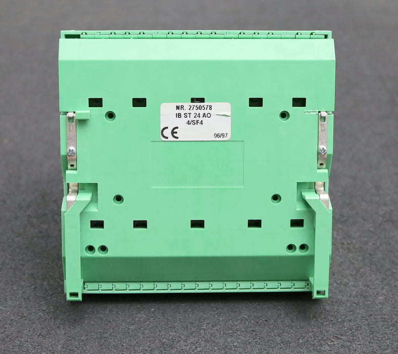 Bild des Artikels PHOENIX-CONTACT-Sockelgehäuse-IB-ST-24-AO-4/SF4-ID-2750578-ohne-Modul-gebraucht