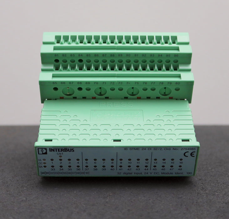 Bild des Artikels PHOENIX-CONTACT-2x-IB-STME-24-DI-32/2-ID-2754985-Eingabemodul-24VDC-ID-2754927