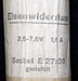 Bild des Artikels OSRAM-Retro-Eisenwiderstand-FI26635-2,5-7,5V--1,6A-Socke-E27x30-geriefelt