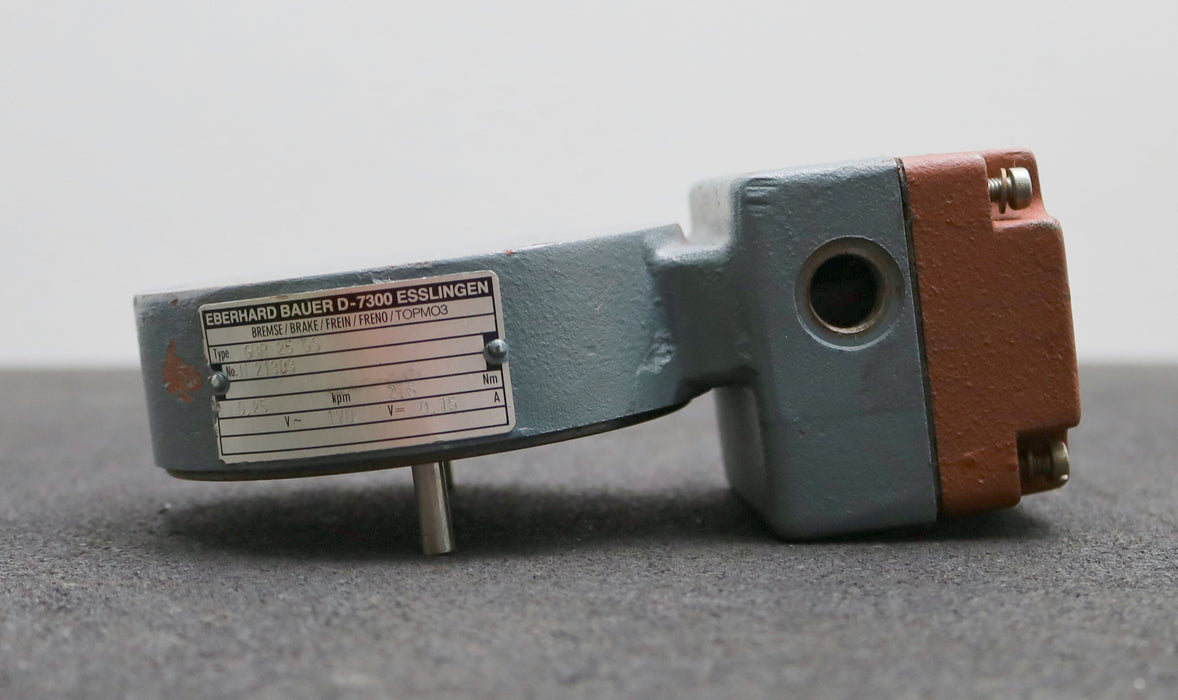 Bild des Artikels EBERHARD-BAUER-Bremse-GBR-25-GS-H-21303-0,25kpm-2,5Nm-170VAC-0,15A-gebraucht