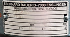 Bild des Artikels EBERHARD-BAUER-Bremse-GBR-25-GS-H-21303-0,25kpm-2,5Nm-170VAC-0,15A-gebraucht