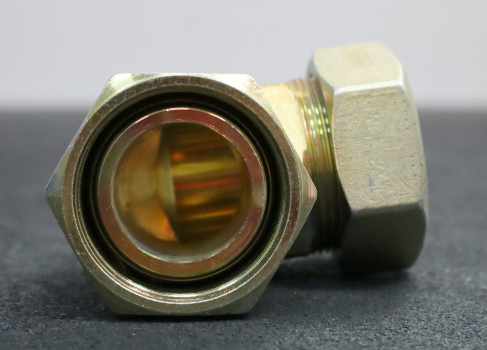 Bild des Artikels ERMETO-Winkel-Anschlussstutzen-Typ:-EVW42-PL-M52x2,0-AD42-PN100-96x84x68mm