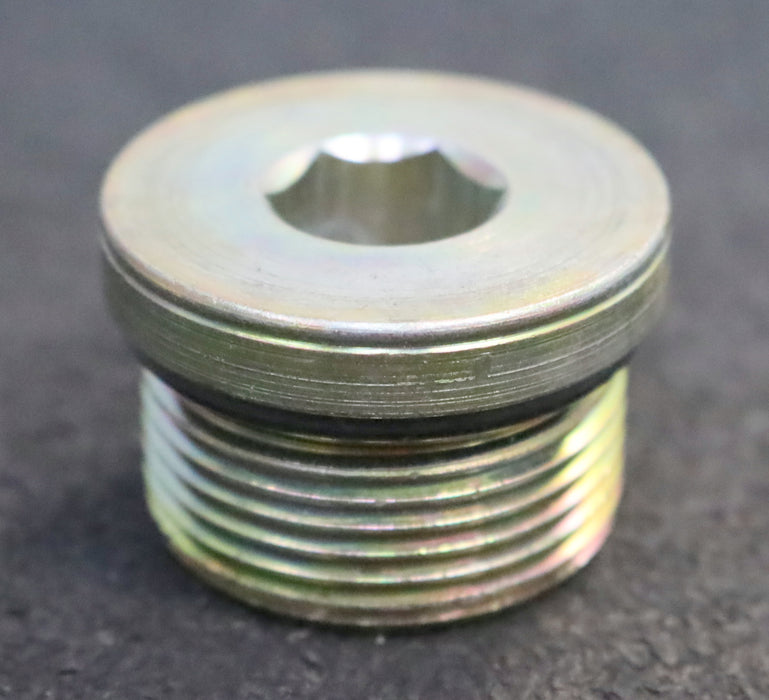 Bild des Artikels 4x-Verschlussschraube-33x2-mit-Bund-und-Innensechskannt-Ø-Sechskannt-14mm