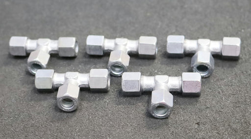 Bild des Artikels ERMETO-5x-T-Verschraubung-Typ:-T08-LL-AD8-PN100-verzinkt-Maße-gesamt-50x33x16mm