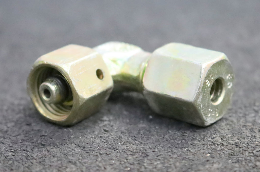 Bild des Artikels ERMETO-5x-Winkel-Anschlussstutzen-Typ:-EVW6-ZS-M14x1,5-AD6-PN630-einstellbar