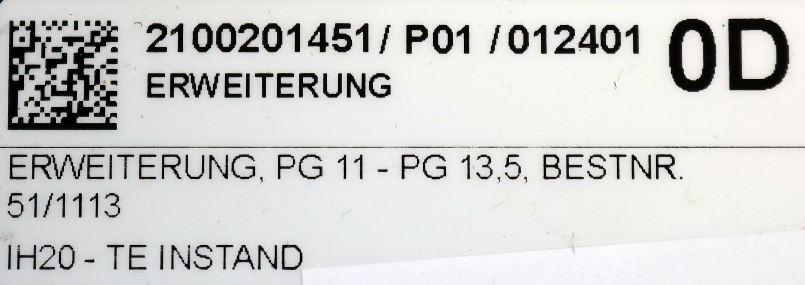 Bild des Artikels 29x-Erweiterung-PG11-PG13,5-Material-Edelstahl-Maße-gesamt-Ø22x17,5mm-unbenutzt