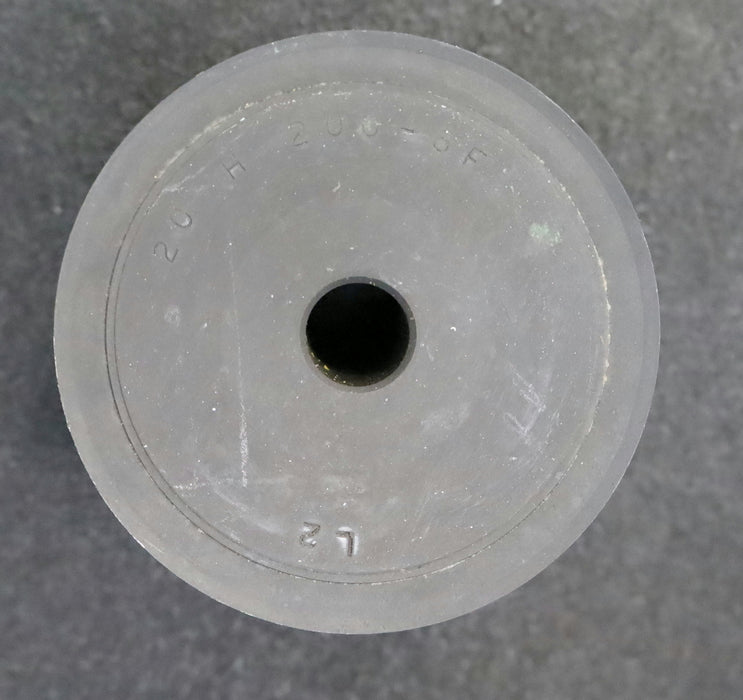 Bild des Artikels Stahl-Zahnscheibe-Pulley-mit-beidseitiger-Bordscheibe-20-H-200-Profil:-H-Z=-20