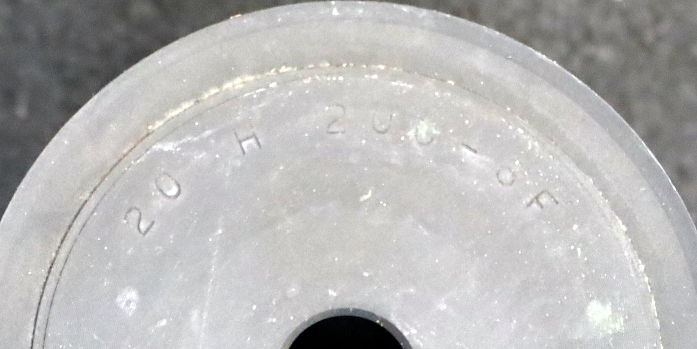 Bild des Artikels Stahl-Zahnscheibe-Pulley-mit-beidseitiger-Bordscheibe-20-H-200-Profil:-H-Z=-20