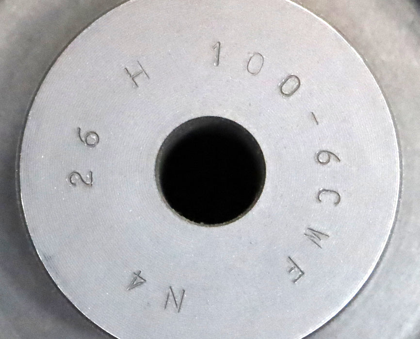 Bild des Artikels Stahl-Zahnscheibe-Pulley-mit-beidseitiger-Bordscheibe-26-H-100-Profil:-H-Z=26