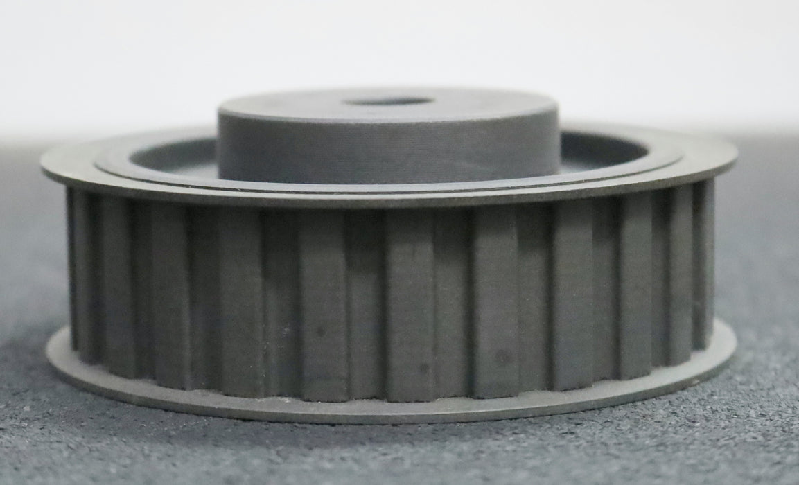 Bild des Artikels Stahl-Zahnscheibe-Pulley-mit-beidseitiger-Bordscheibe-26-H-100-Profil:-H-Z=26
