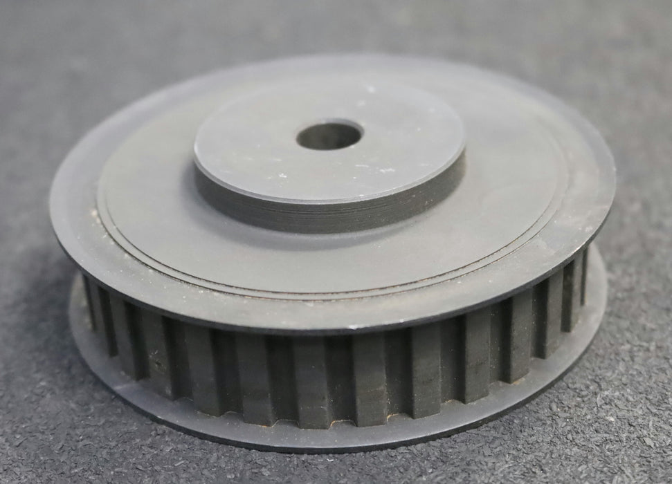 Bild des Artikels Stahl-Zahnscheibe-Pulley-mit-beidseitiger-Bordscheibe-32-L-075-Profil:-L-Z=32
