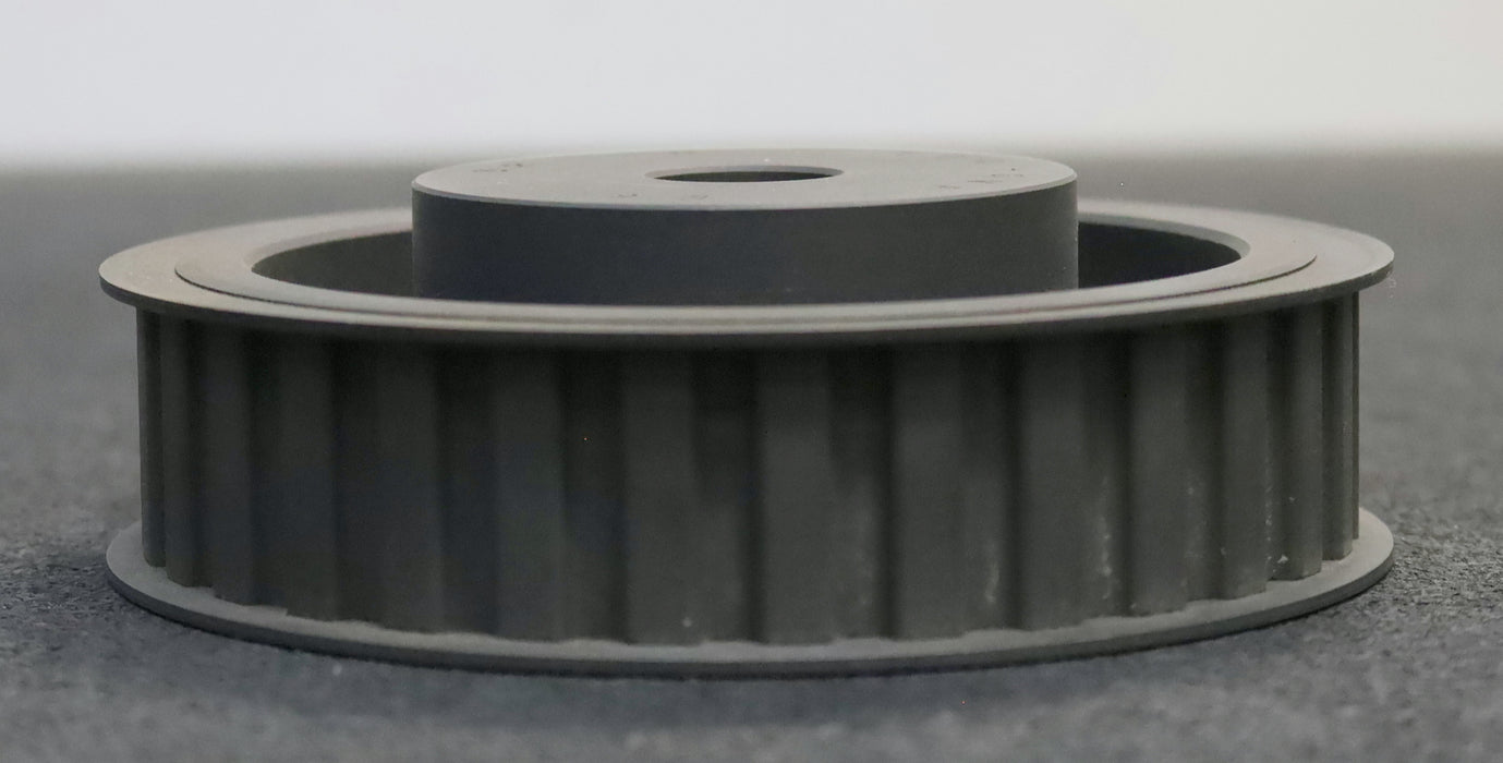 Bild des Artikels Stahl-Zahnscheibe-Pulley-mit-beidseitiger-Bordscheibe-32-H-100-Profil:-H-Z=32