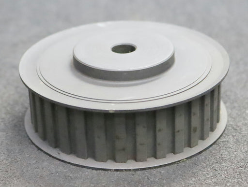Bild des Artikels Stahl-Zahnscheibe-Pulley-mit-beidseitiger-Bordscheibe-32-L-100-Profil:-L-Z=32