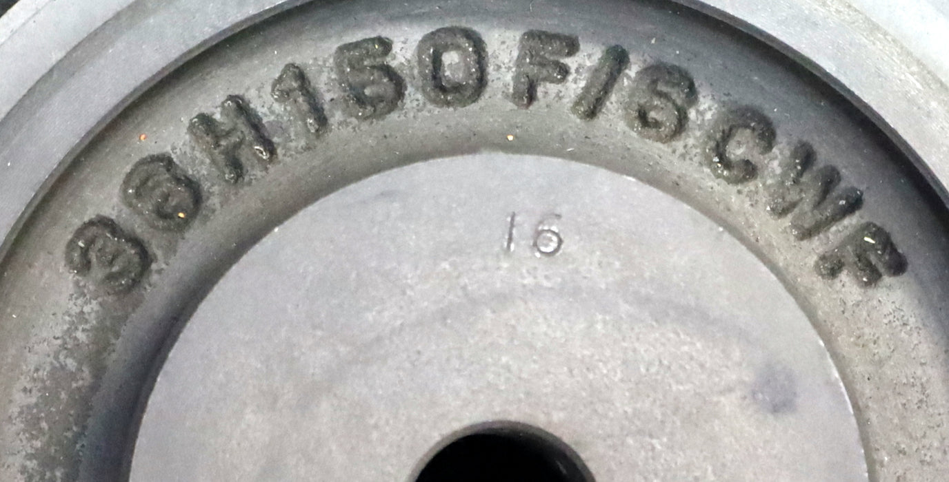 Bild des Artikels Stahl-Zahnscheibe-Pulley-mit-beidseitiger-Bordscheibe-36-H-150-Profil:-H-Z=36