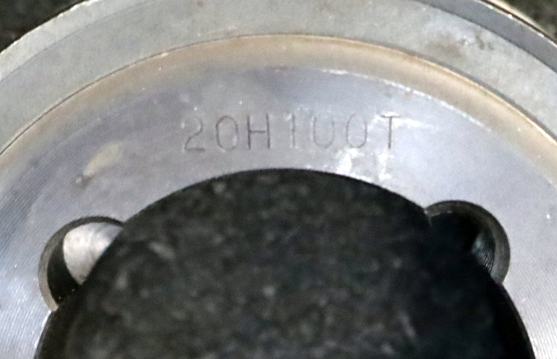 Bild des Artikels Stahl-Zahnscheibe-Pulley-mit-beidseitiger-Bordscheibe-20-H-100-Profil:-H-Z=20